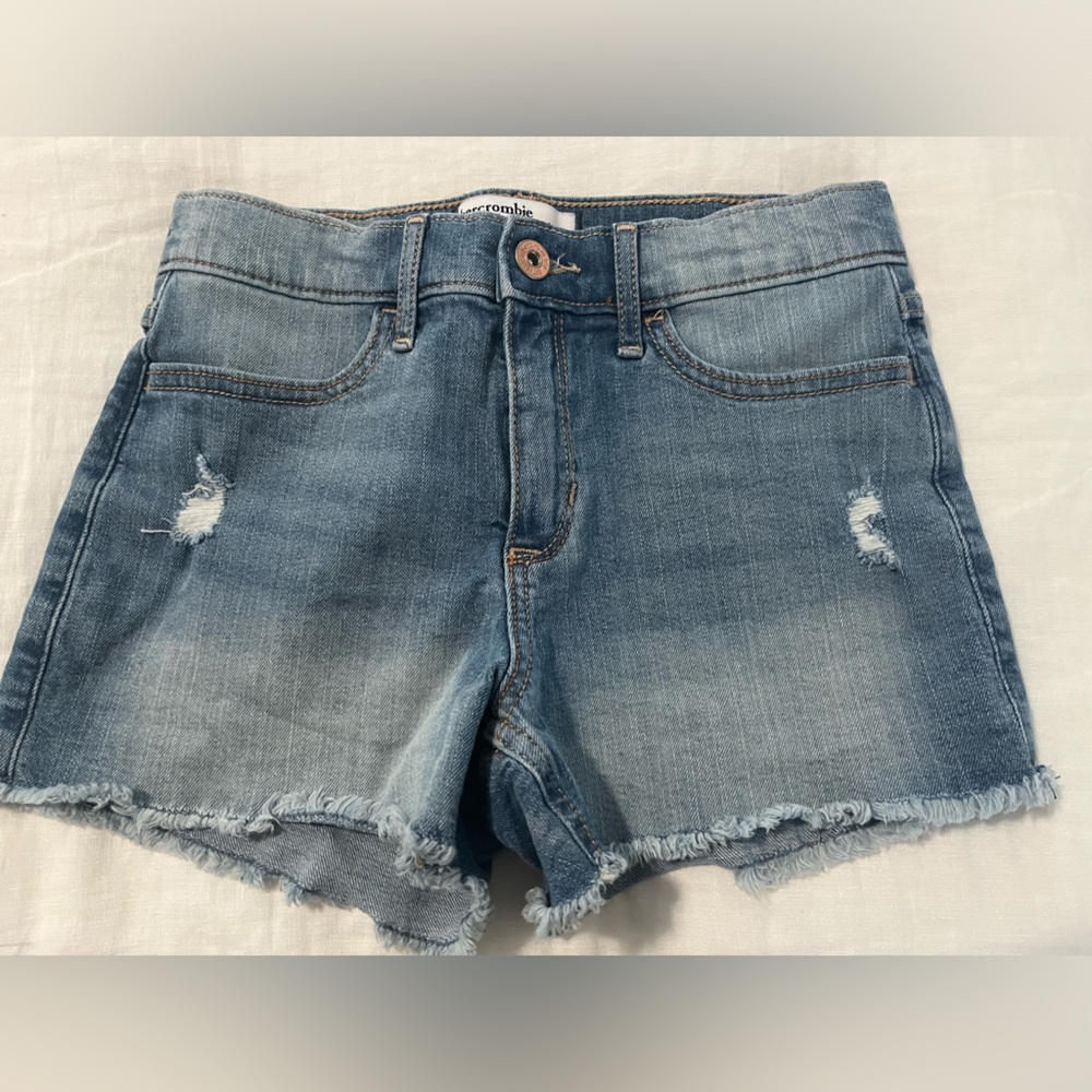 Abercrombie Kids High Rise shortie shorts Size 11/12